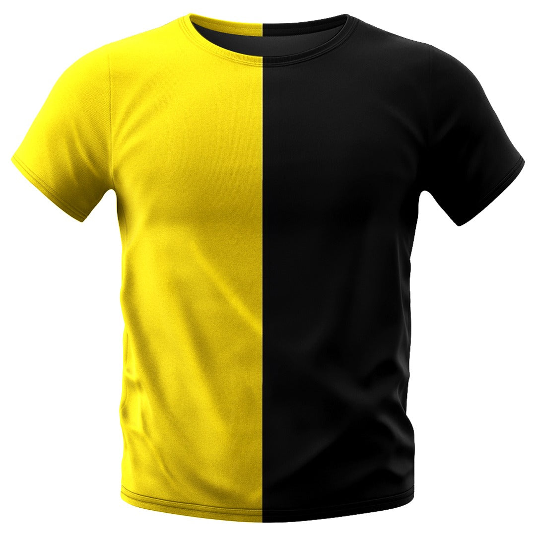 Bold Divide Contrast Couture