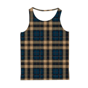 Classic Checkered Elegance Sleeveless Top