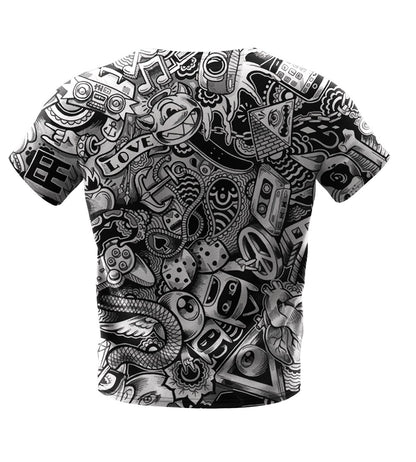 Monochrome Mosaic A Tapestry of Modern Life - Image 2