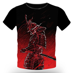 Warrior's Silhouette Samurai Vigilance
