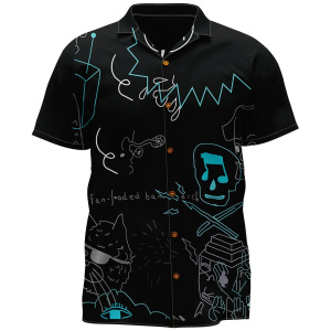 Abstract Expressionist Doodle Shirt