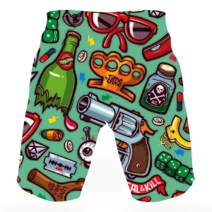 Draw String Beach Shorts