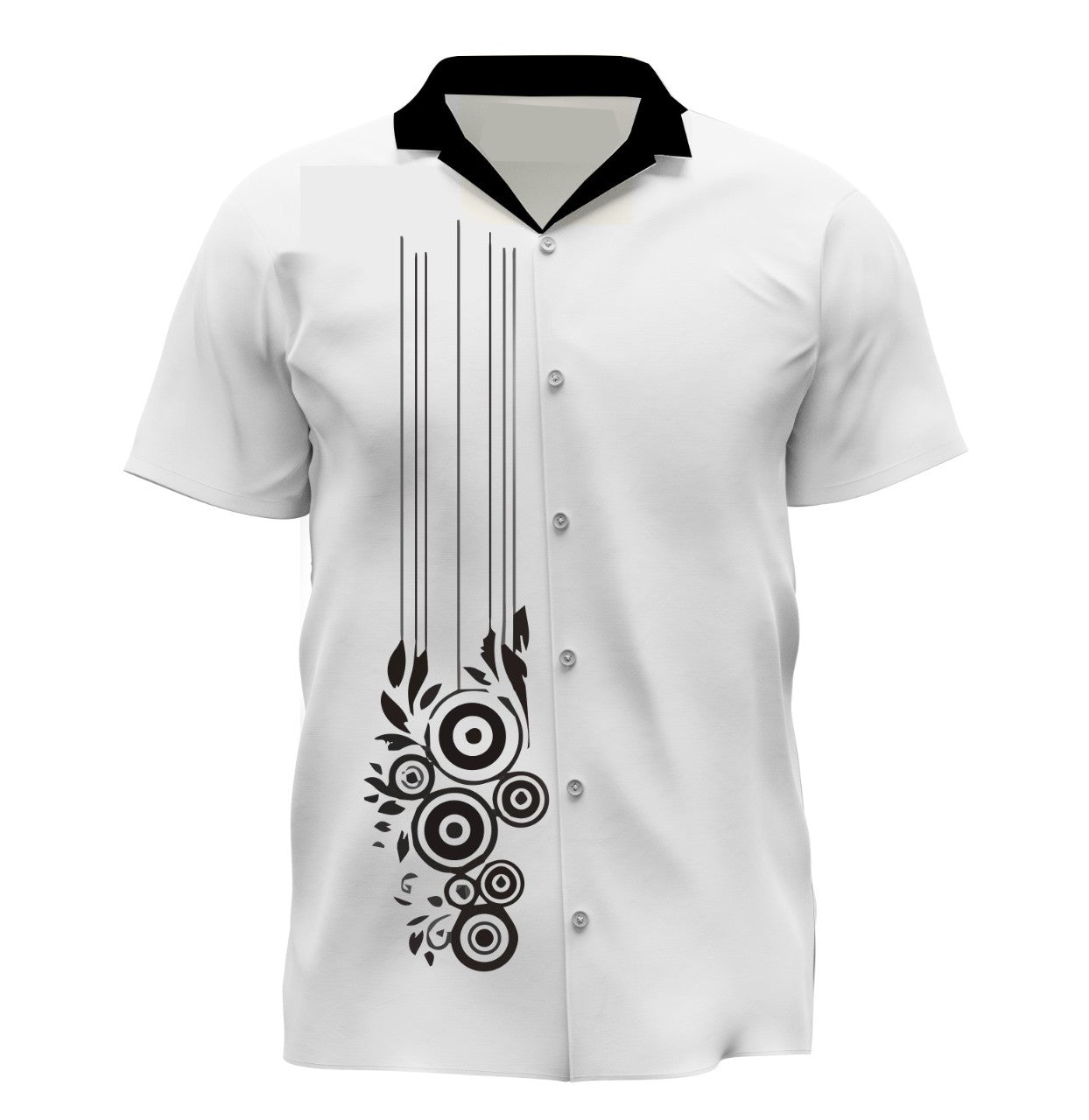 Monochromatic Elegance: Florals and Finesse