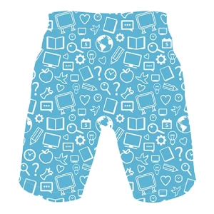 Seamless Doodles Shorts