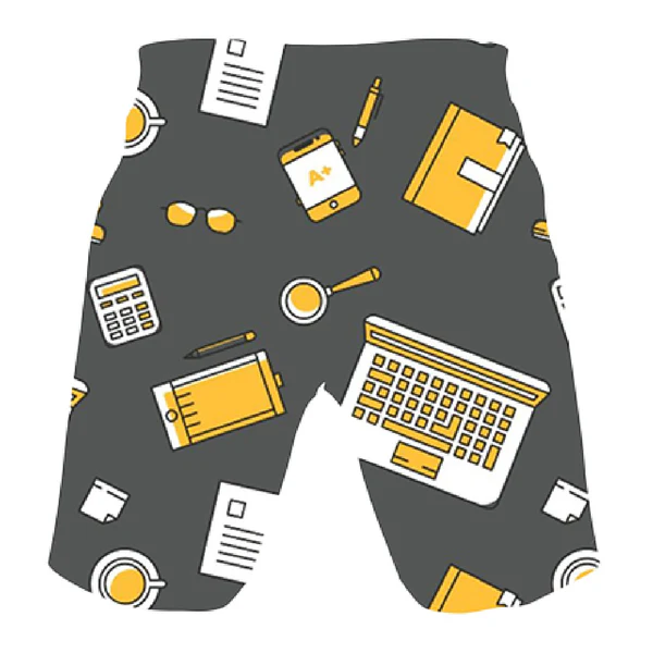 Stationary Pattern Shorts - Image 2