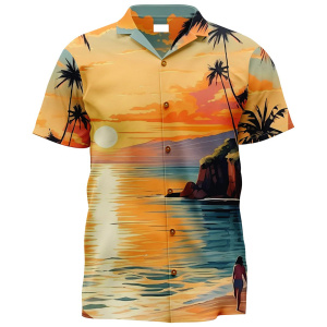 Sundown Serenity: Tropical Twilight