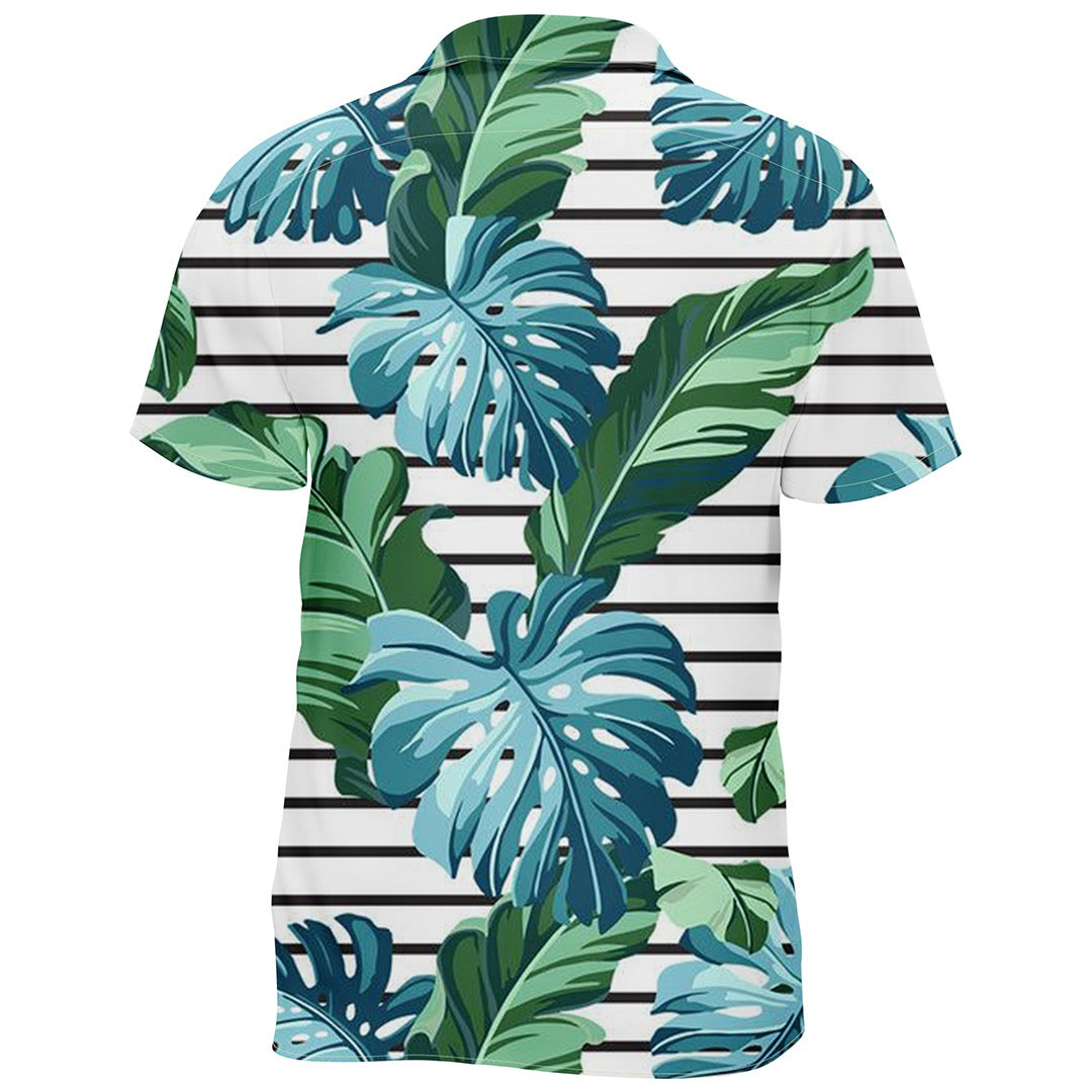 Tropical Serenity Striped Shirt - Image 2