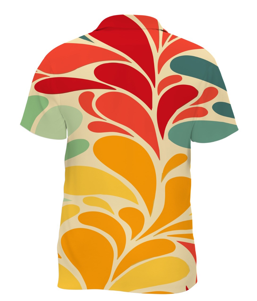 Vivid Vortex Patterned Shirt - Image 2