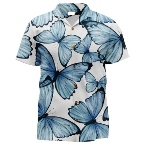 Whispering Wings Button-Up Shirt